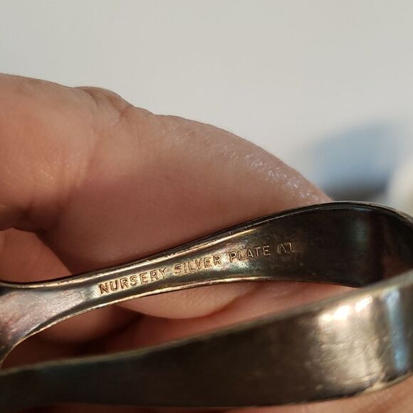 Vintage Lot of Assorted Silver Plate Baby Utensils - Picture 10 of 11